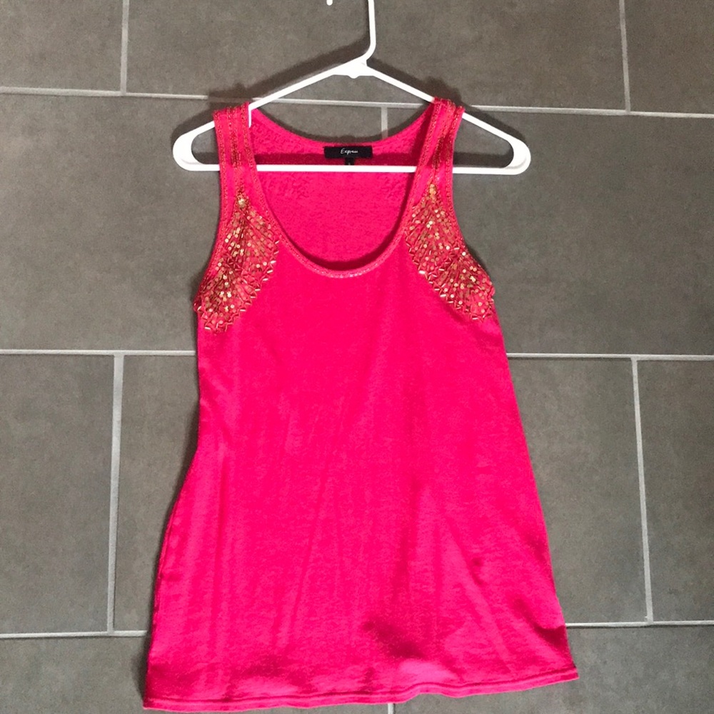 Express Pink tank top
